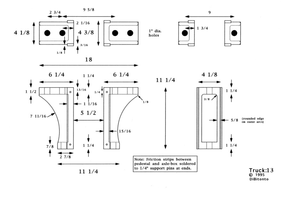 A drawing of the dimensions of a door handle.